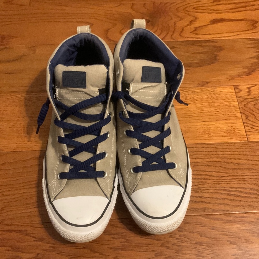 Converse All-Star Tan shoes. Size 13. Good condition.